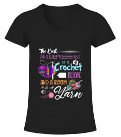 The best antidepressant Funny Crochet T-shirt