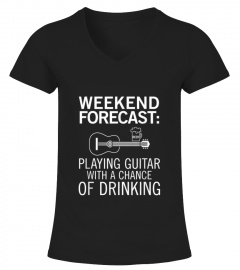 Acoustic Guitar Gift Funny T Shirt for Beer Drinkers