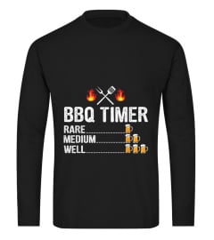 BBQ Timer Barbecue Drinking Grilling Grill Beer T-Shirt