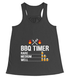 BBQ Timer Barbecue Drinking Grilling Grill Beer T-Shirt