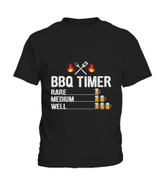 BBQ Timer Barbecue Drinking Grilling Grill Beer T-Shirt