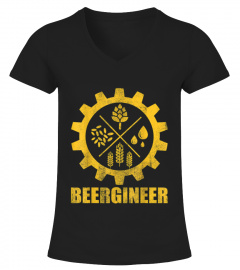 Beergineer Home Brewing Craft Beer Brewer Homebrewing Man T-Shirt