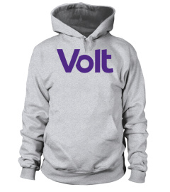 Volt Hoodie in White/Grey