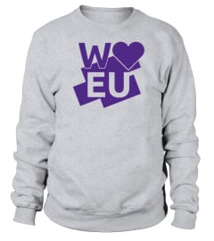 W<3EU White/Grey Sweatshirt