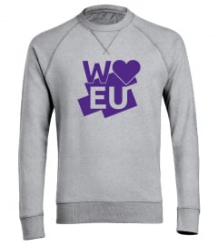 Organic W<3EU Grey Sweatshirt