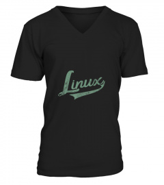 Linux IT Systems Engineer Nerd Geek Throwback T Shirt