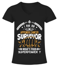 Superpower Appendix Cancer Awareness Shirt