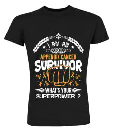 Superpower Appendix Cancer Awareness Shirt