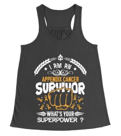 Superpower Appendix Cancer Awareness Shirt