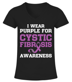 I wear Purple for Cystic Fobrosic Awareness Mugs