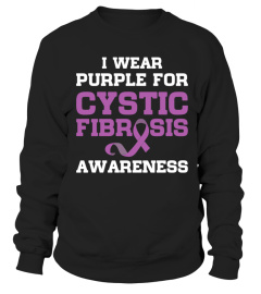 I wear Purple for Cystic Fobrosic Awareness Mugs