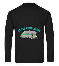 Border Collie Gifts Dog RV Funny Camping Travel Trailer T-Shirt