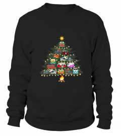 Camper Christmas Tree Vehicles Camping RVing Trailers Gift T-Shirt