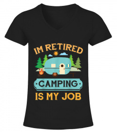 Camping Retirement Funny Retired T-Shirt