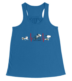 Snoopy TRIATHLON HEART BEAT