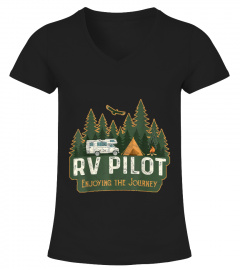 RV Pilot Camping Shirt Motorhome Travel Vacation Gift T-Shirt