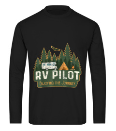 RV Pilot Camping Shirt Motorhome Travel Vacation Gift T-Shirt