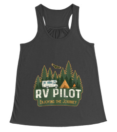 RV Pilot Camping Shirt Motorhome Travel Vacation Gift T-Shirt