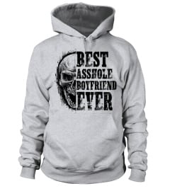 Sassy Boyfriend T-Shirt, Best Asshole Boyfriend Ever, Best Boyfriend Gift, Skull Lover Shirt, Funny Sarcastic Sayings, Gift For Him 