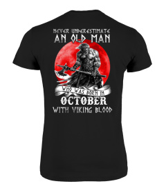 October OLD MAN WITH VIKING BLOOD