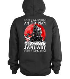 January OLD MAN WITH VIKING BLOOD