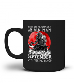 September OLD MAN WITH VIKING BLOOD - FRONT