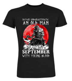 September OLD MAN WITH VIKING BLOOD - FRONT