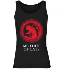 Mother of Cats Funny Retro Vintage T-Shirt