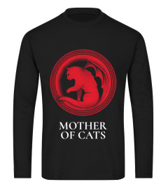 Mother of Cats Funny Retro Vintage T-Shirt