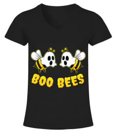 Halloween Boo Bees Ghost Matching Couples Family Funny Gift T-Shirt