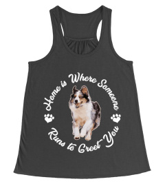 Australian Shepard Home Shepherd Gift Aussie Dog Cute T-Shirt