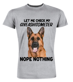 GERMAN SHEPHERD - NOPE NOTHING