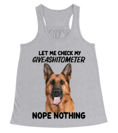 GERMAN SHEPHERD - NOPE NOTHING