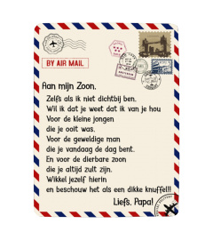 NE - DEKEN  AAN MIJN ZOON - PAPA