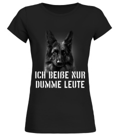 Deutscher Schäferhund - Ich beiße nur dumme Leute