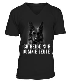 Deutscher Schäferhund - Ich beiße nur dumme Leute