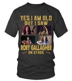 I SAW RORY GALLAGHER ON STAGE