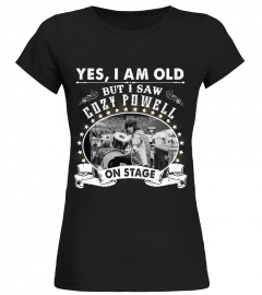 YES I AM OLD COZY POWELL