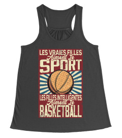 Les filles intelligentes aiment le basketball