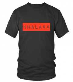 T-shirt KHALASS (homme) personnalisable au dos