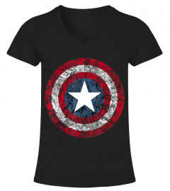Marvel Captain America Avengers Shield Comic Graphic T-Shirt T-Shirt