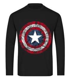 Marvel Captain America Avengers Shield Comic Graphic T-Shirt T-Shirt