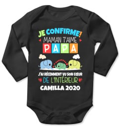 JE CONFIRME ! MAMAN T'AIME PAPA.