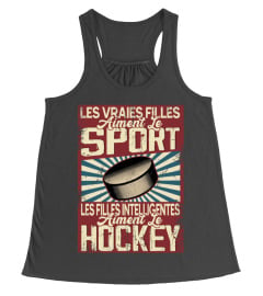 Les filles intelligentes aiment le hockey