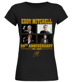 EDDY MITCHELL 59TH ANNIVERSARY