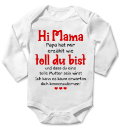 HI MAMA PAPA HAT MIR ERZAHLT WIE TOLL DU BIST