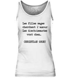 Débardeur femme christian grey