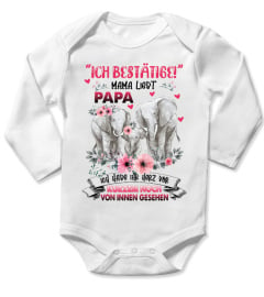 ICH BESTATIGE MAMA LIEBT PAPA