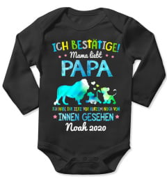 ICH BESTSTIGE MAMA LIEBT PAPA