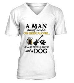 A MAN CANNOT SURVIVE ON BEER ALONE